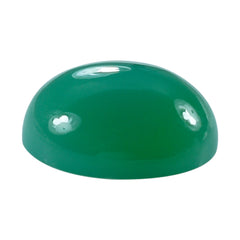 DYED CHRYSOPRASE CHALCEDONY CAB OVAL 16X14MM 12.18 Cts.