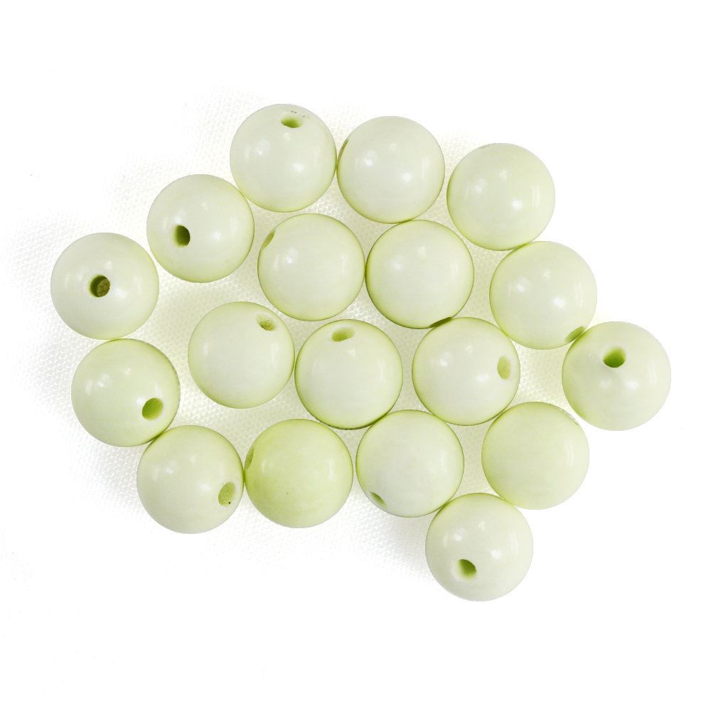 CITRON PLAIN ROUND BALLS (FULL DRILL 1.50MM) 8MM 3.87 Cts.