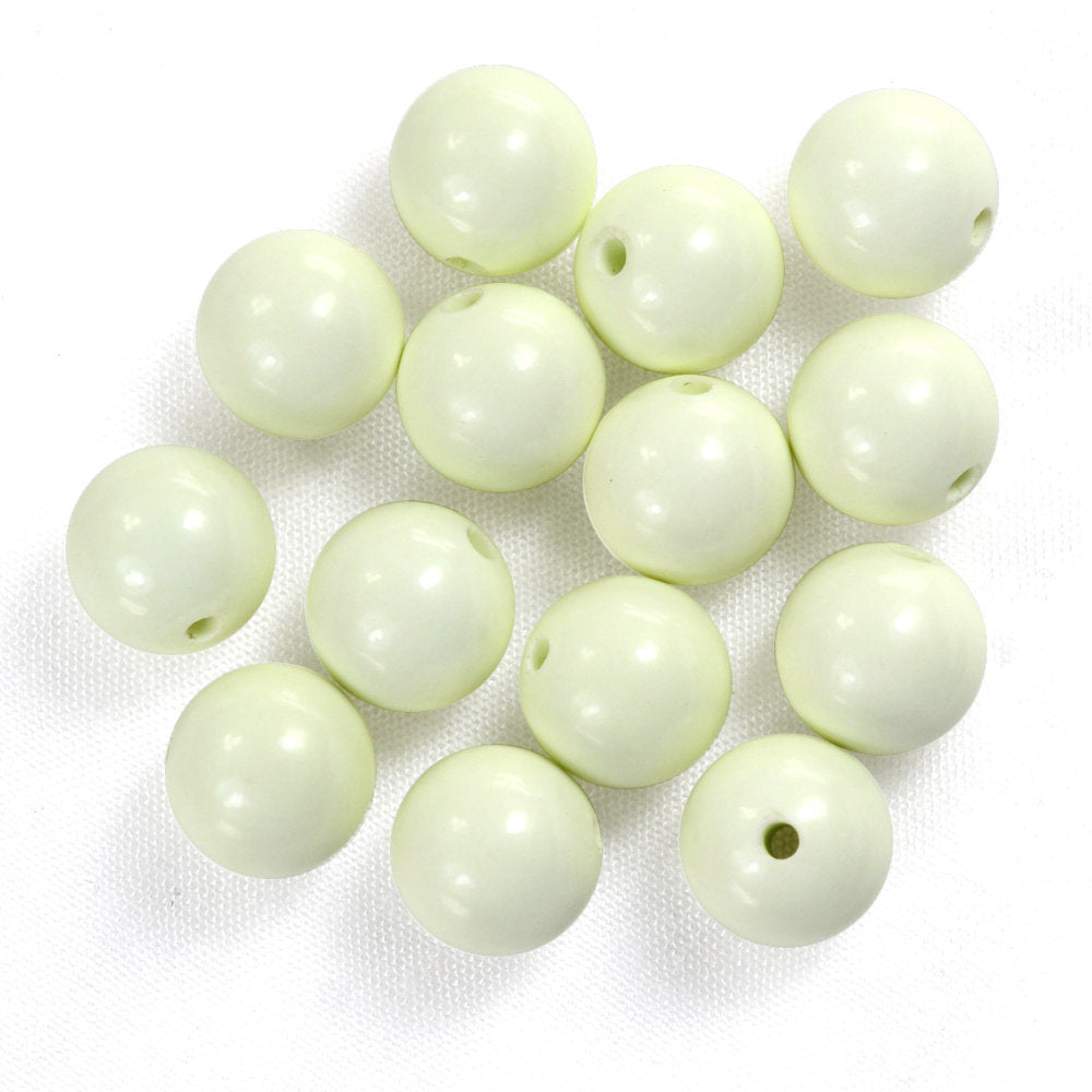 CITRON PLAIN ROUND BALLS (FULL DRILL 1.50MM) 10MM 7.46 Cts.