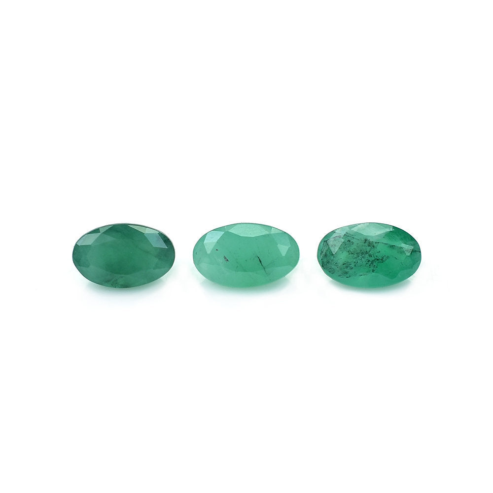 EMERALD CUT (MEDIUM/SI) OVAL 5.00X3.00 MM 0.17 Cts.
