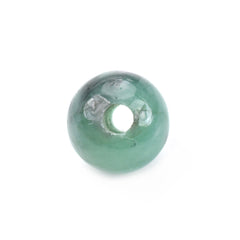 EMERALD PLAIN ROUND BALL (DARK/WITH SOME BLACK SPOTS) 6.00X6.00 MM 1.52 Cts.