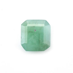 EMERALD BOTH SIDE TABLE CUT OCTAGON (MEDIUM/SOME BLACK SPOT WHITE PACTH) 5.00X5.00 MM 0.44 Cts.