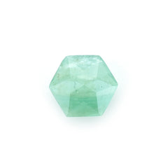 EMERALD CUT HEXAGON (MEDIUM/OPAQUE WITH SOME BLACK SPOTS) 4.50X4.50 MM MM 0.4 Cts.