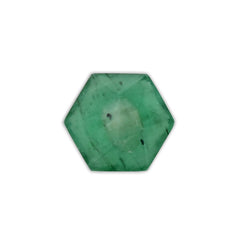 EMERALD CUT (MEDIUM/SOME BLACK SPOT WHITE PACTH) HEXAGON 5.50X5.50 MM 0.60 Cts.