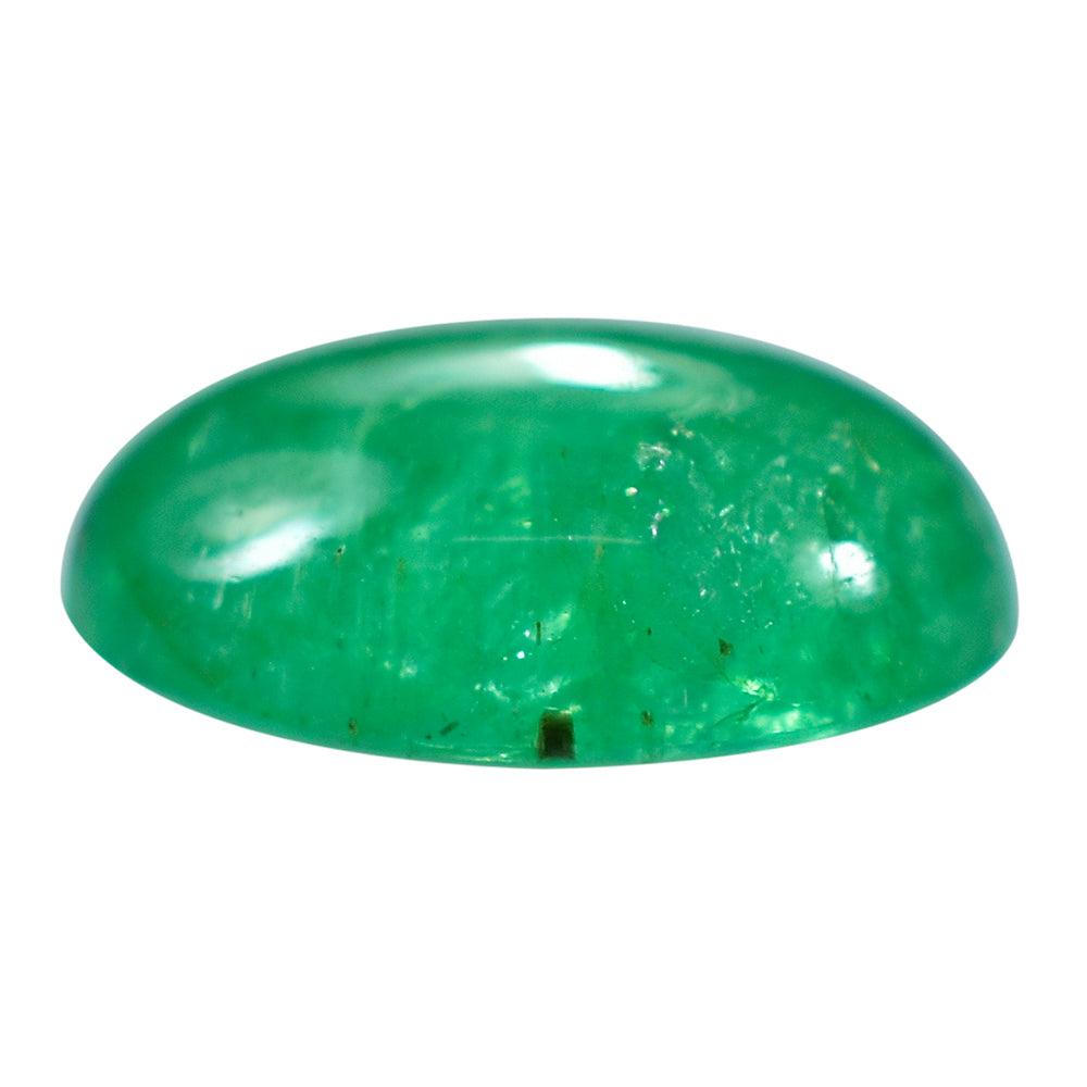 EMERALD OVAL CAB 10.50X7.50MM 2.37 Cts.