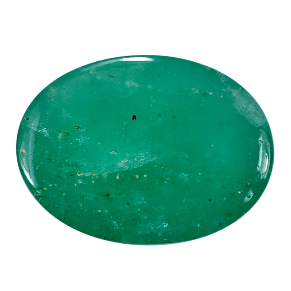 EMERALD OVAL CAB 10X7.50MM 2.20 Cts.