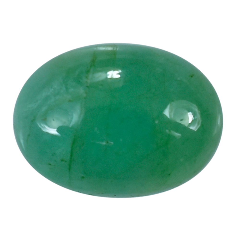 EMERALD OVAL CAB 11.50X8.50MM 3.74 Cts.