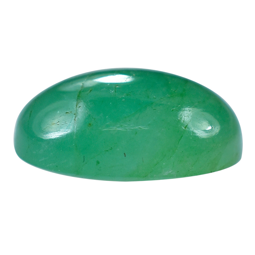 EMERALD OVAL CAB 11.50X8.50MM 3.74 Cts.