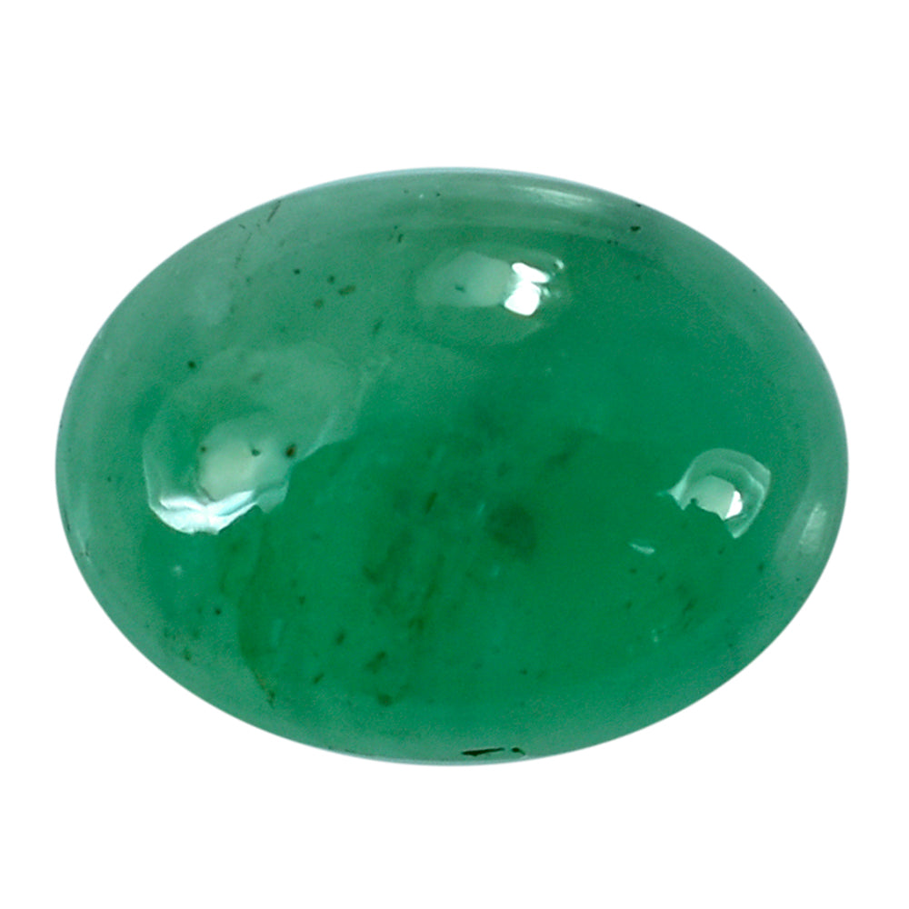 EMERALD OVAL CAB 11.50X8.50MM 3.30 Cts.