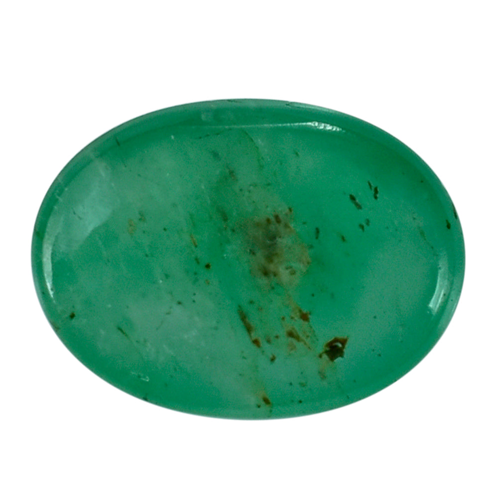 EMERALD OVAL CAB 11.50X8.50MM 3.30 Cts.