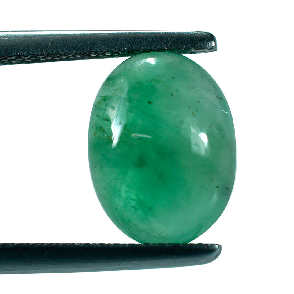 EMERALD OVAL CAB 11.50X8.50MM 3.30 Cts.