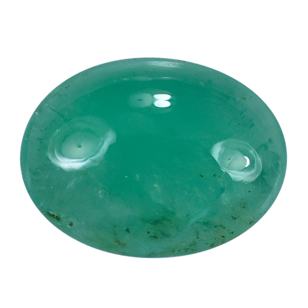 EMERALD OVAL CAB 11.50X8.50MM 2.75 Cts.