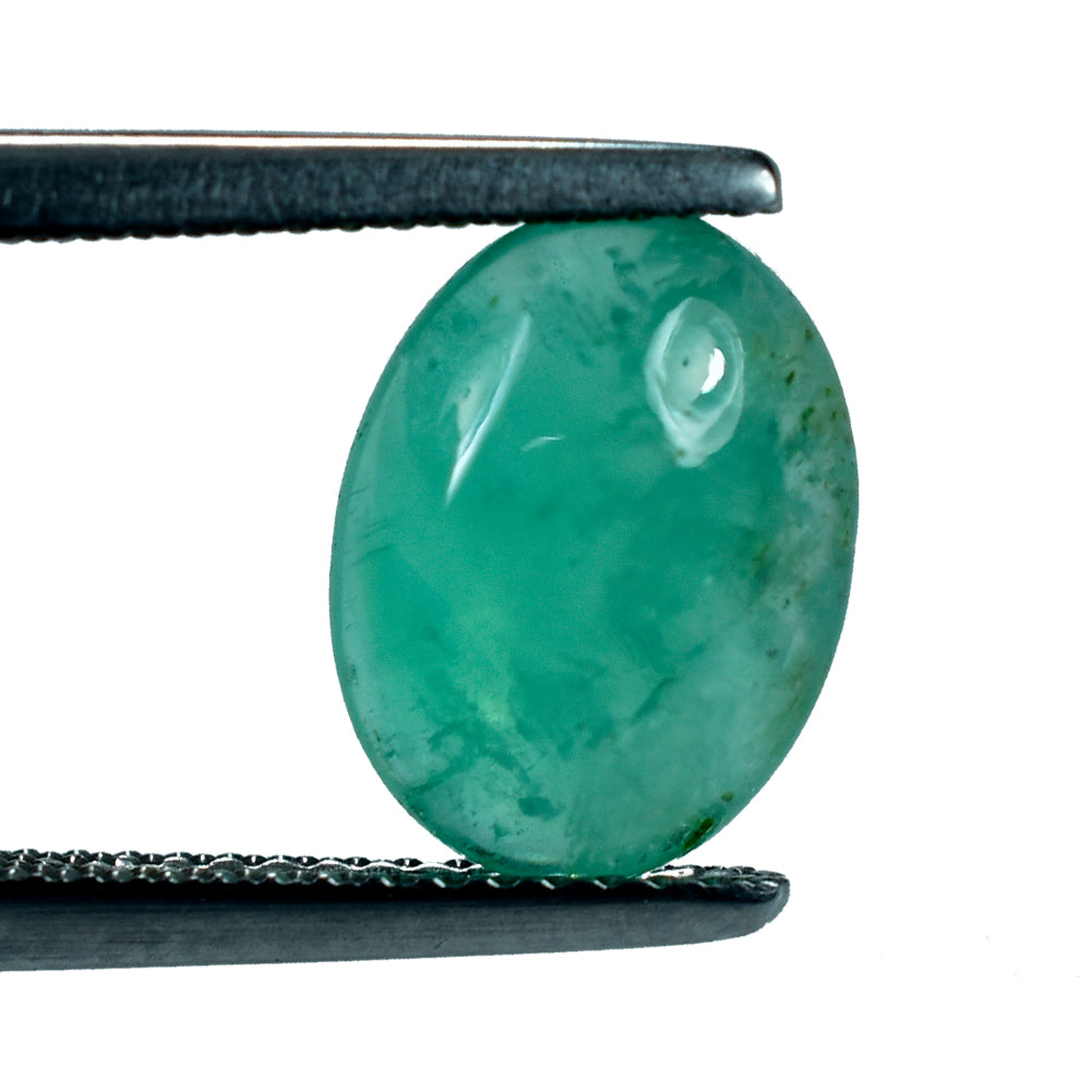 EMERALD OVAL CAB 11.50X8.50MM 2.75 Cts.