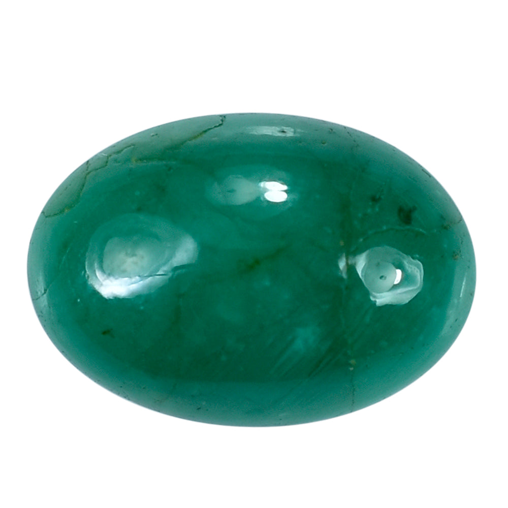 EMERALD OVAL CAB 11X7.50MM 2.47 Cts.