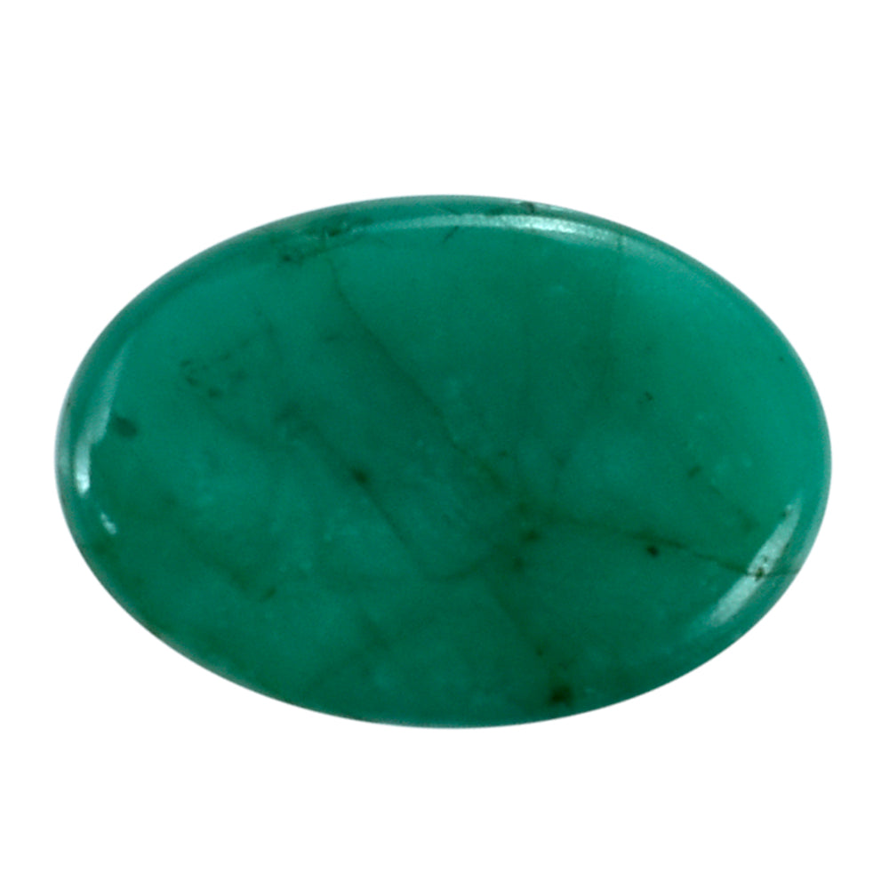 EMERALD OVAL CAB 11X7.50MM 2.47 Cts.