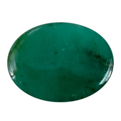 EMERALD OVAL CAB 12.50X9.50MM 3.18 Cts.