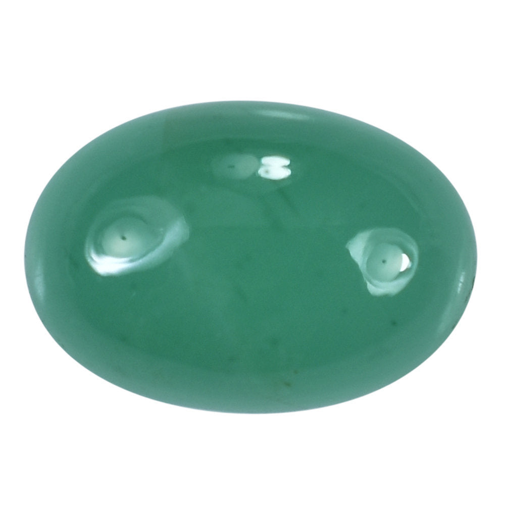 EMERALD OVAL CAB 12X8.50MM 3.83 Cts.