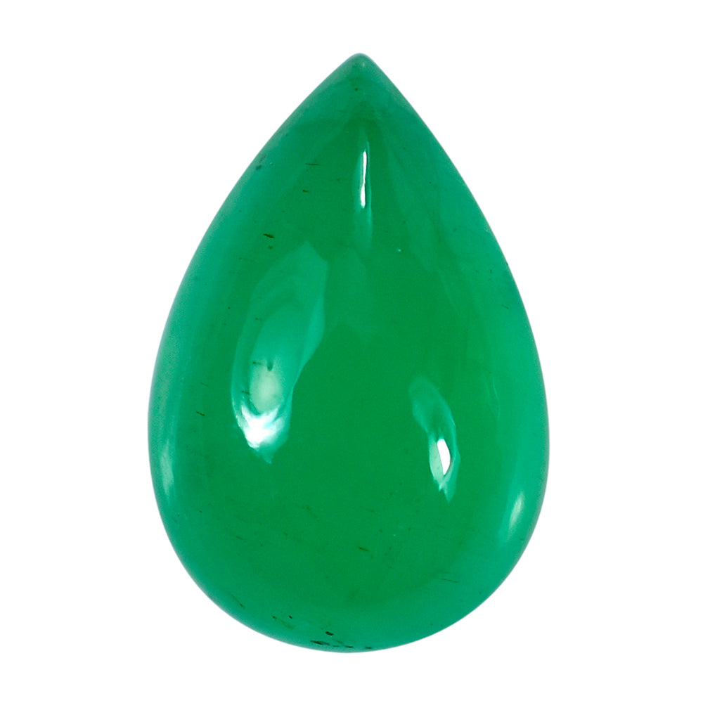 EMERALD PEAR CAB 11X7.50MM 2.55 Cts.