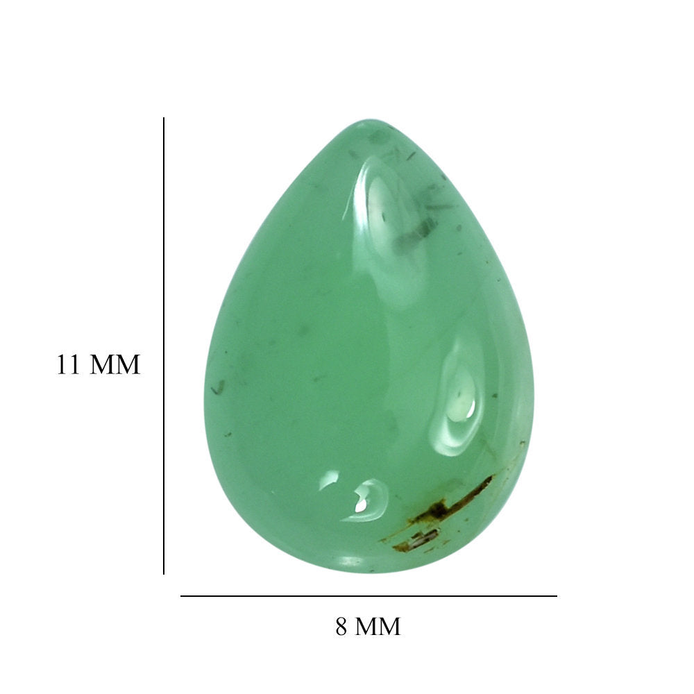 EMERALD PEAR CAB 11X8MM 2.50 Cts.