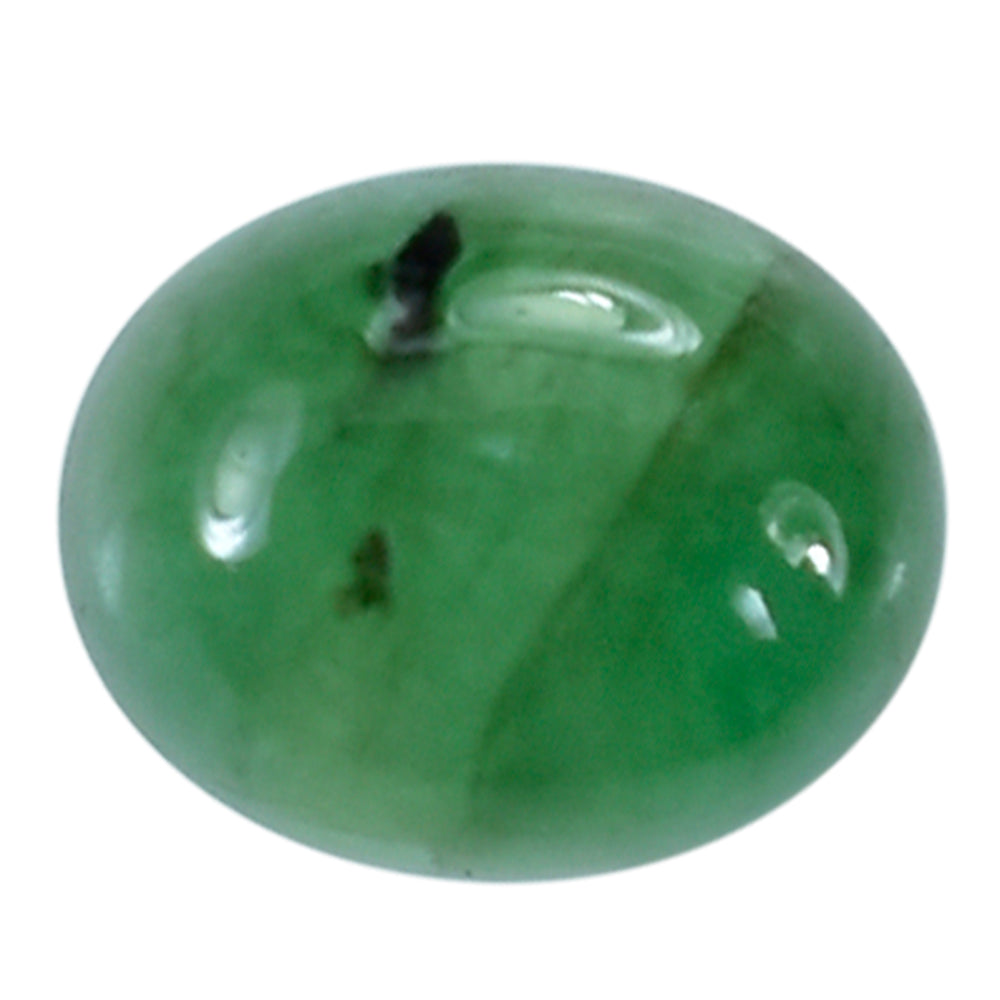 EMERALD OVAL CAB 5X4MM 0.41 Cts
