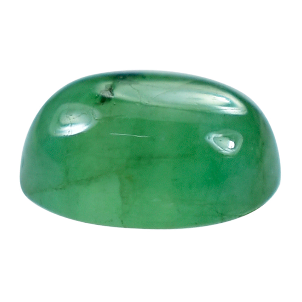 EMERALD OVAL CAB 5X4MM 0.41 Cts