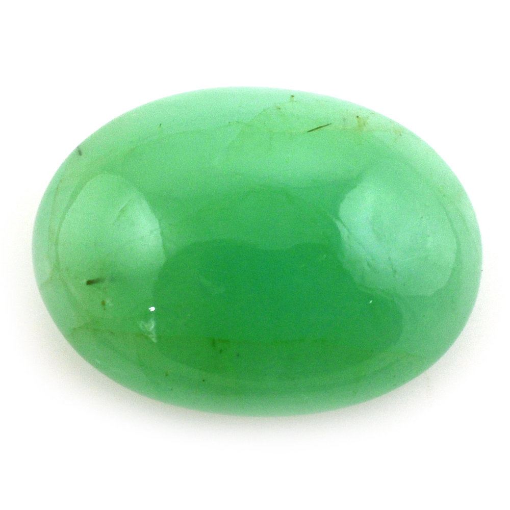 EMERALD OVAL CAB 19X14MM 13.20 Cts.
