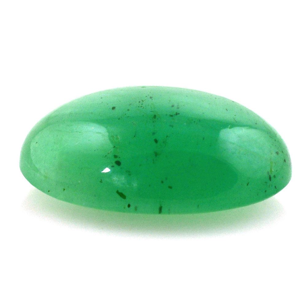 EMERALD OVAL CAB 17.70X13.50MM 11.65 Cts.