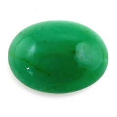 EMERALD OVAL CAB 15.50X11.50MM 7.65 Cts.