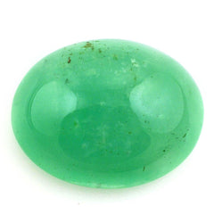 EMERALD OVAL CAB 17.50X13.50MM 12.90 Cts.