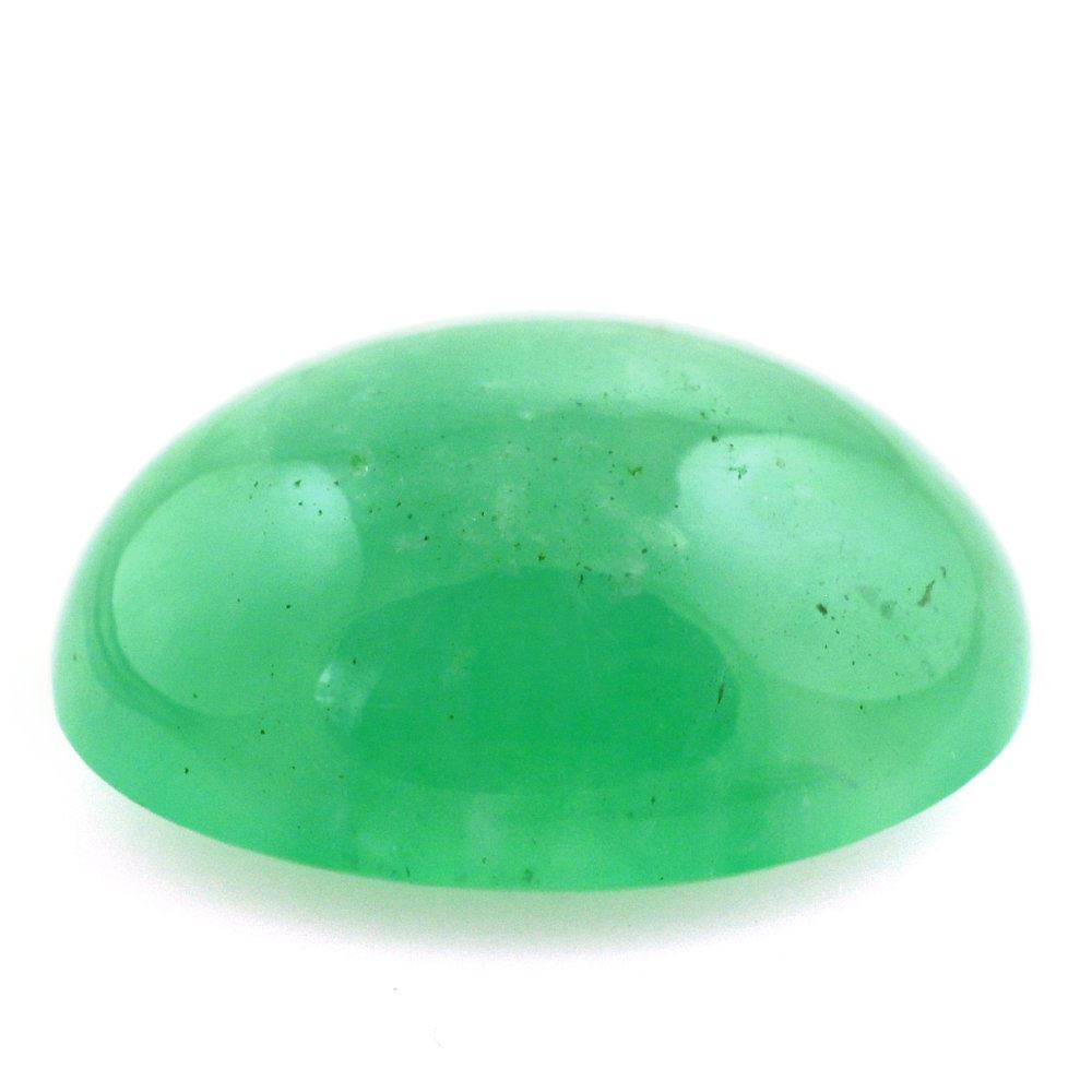EMERALD OVAL CAB 17.50X13.50MM 12.90 Cts.