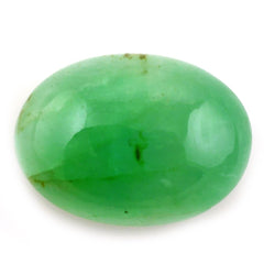 EMERALD OVAL CAB 18X13MM 12.40 Cts.