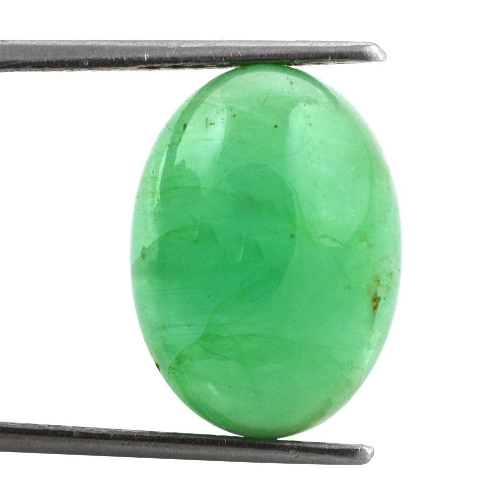 EMERALD OVAL CAB 17X12.50MM 11.00 Cts.