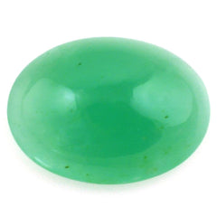 EMERALD OVAL CAB 16X12MM 7.95 Cts.