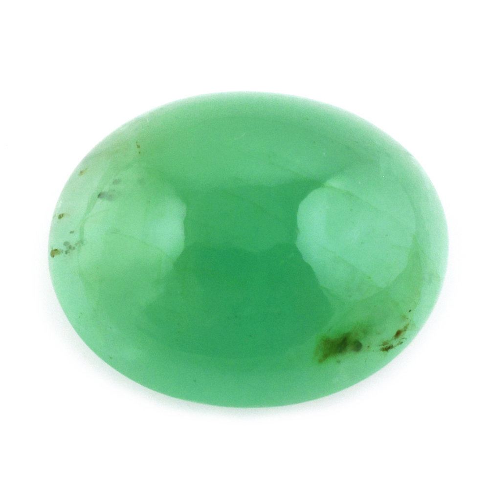 EMERALD OVAL CAB 14.50X11.50MM 6.70 Cts.