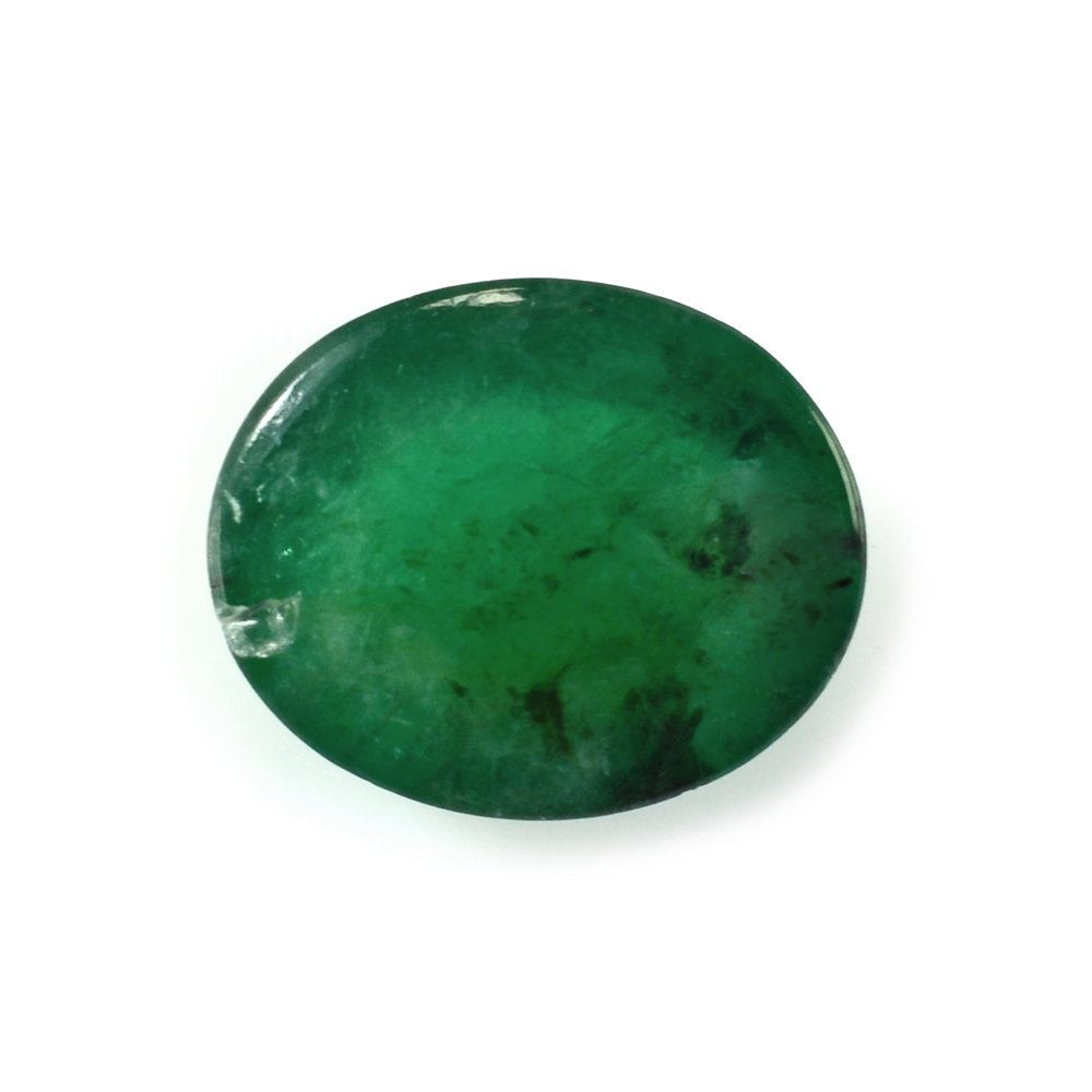 EMERALD OVAL CAB 8X9.50MM 2.40 Cts.