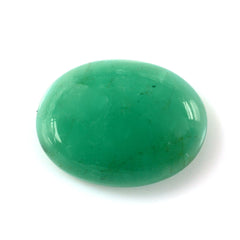 EMERALD OVAL CAB 12.50X9.40MM 3.80 Cts.