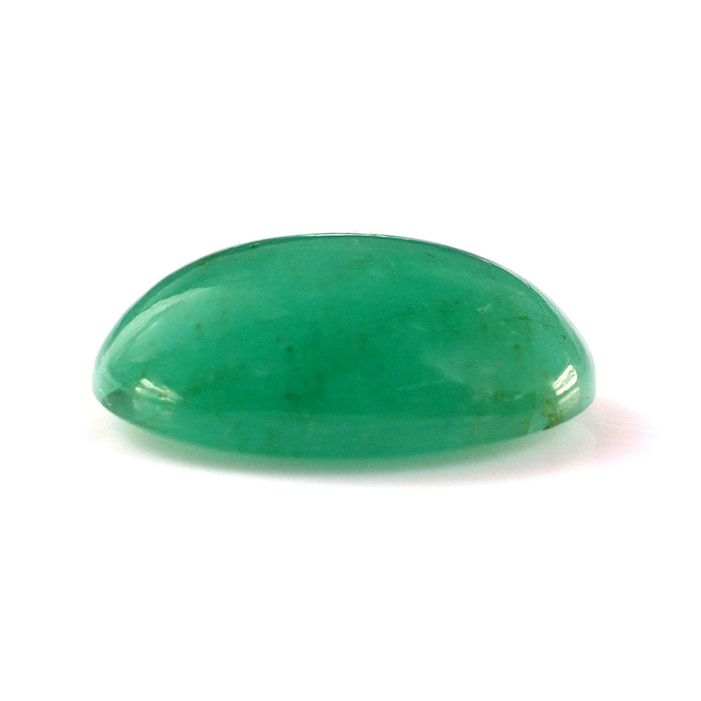 EMERALD OVAL CAB 12.50X9.40MM 3.80 Cts.