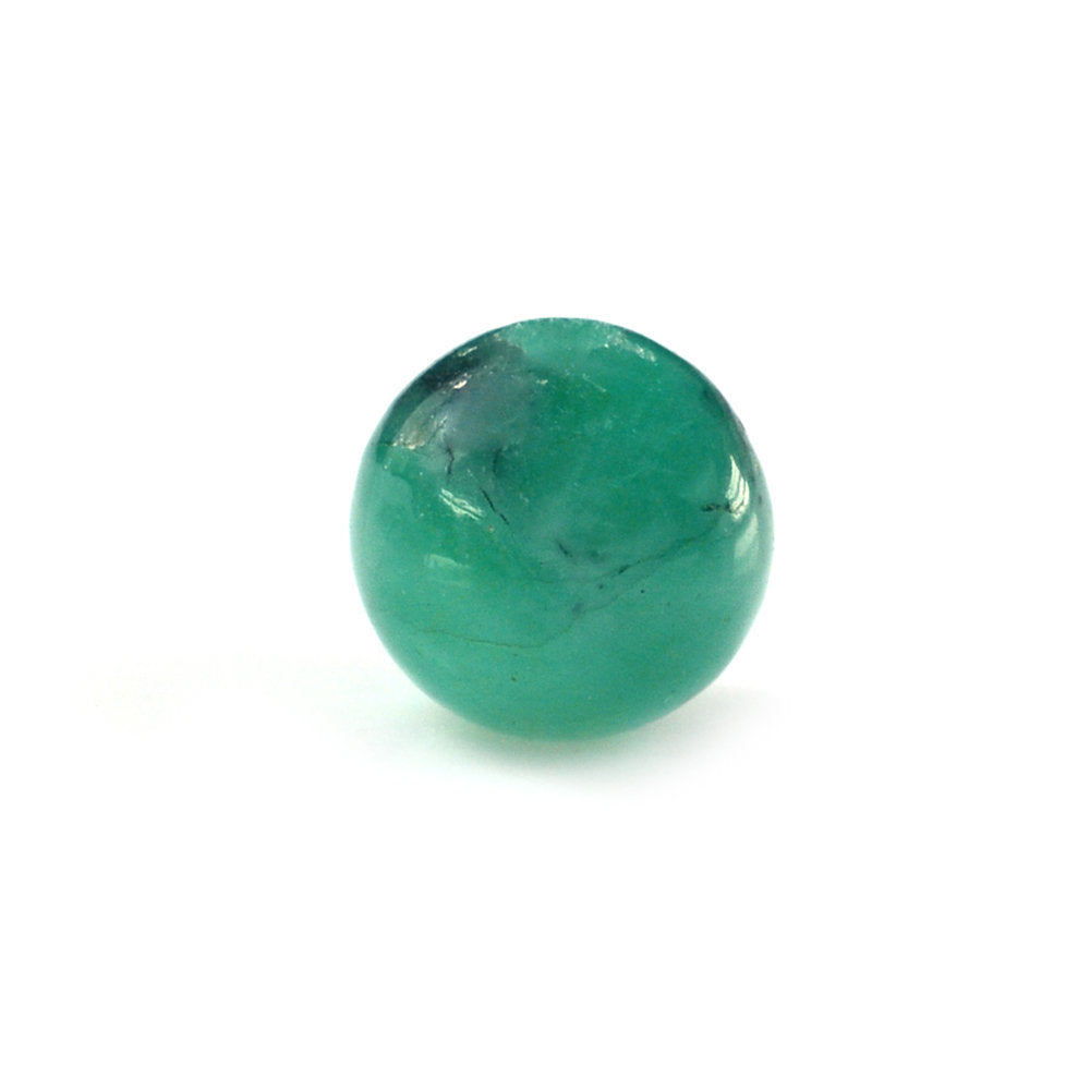 EMERALD PLAIN ROUND BALLS (FULL DRILL 1.50MM)6MM 1.44 Cts.