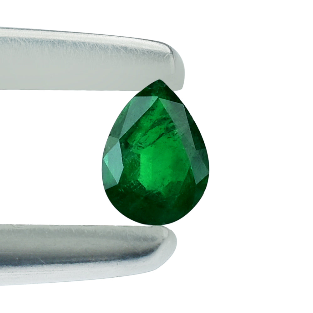 EMERALD CUT PEAR (TRANSPARENT)(DARK)(SI) 3.50X2.50 MM 0.05 Cts.