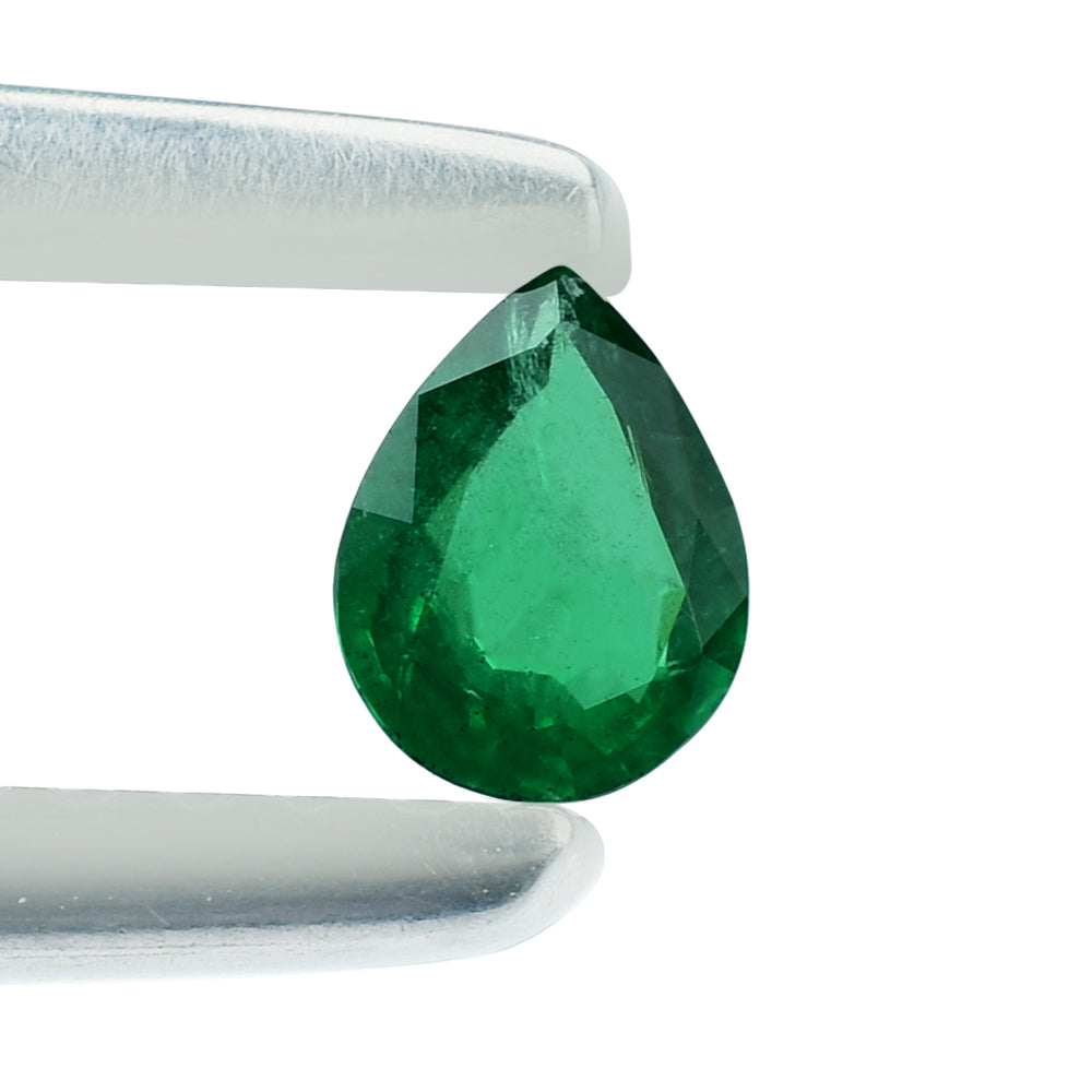 EMERALD CUT PEAR (TRANSPARENT)(DARK)(CLEAN) 4.00X3.00 MM 0.05 Cts.