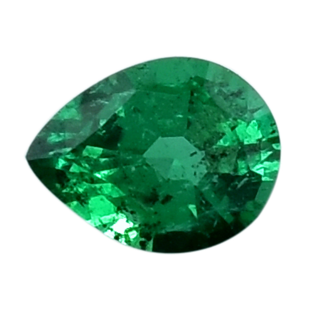 EMERALD CUT PEAR (TRANSPARENT)(DARK)(CLEAN) 3.50X2.50 MM 0.05 Cts.