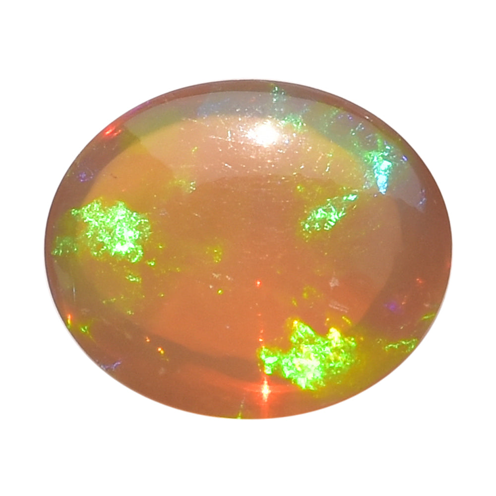 ETHIOPIAN OPAL PLAIN OVAL CAB 15.50X13.00 MM 5.55 Cts.