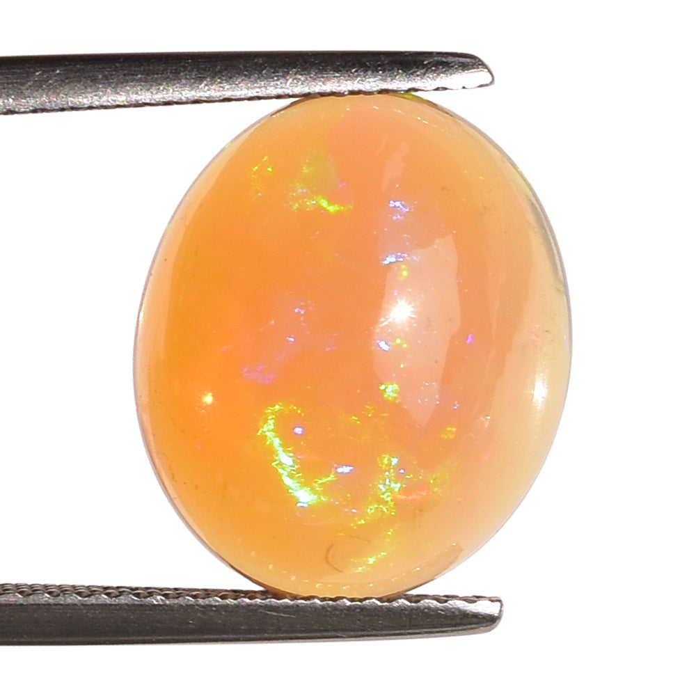 ETHIOPIAN OPAL PLAIN OVAL CAB 15.50X13.00 MM 5.55 Cts.