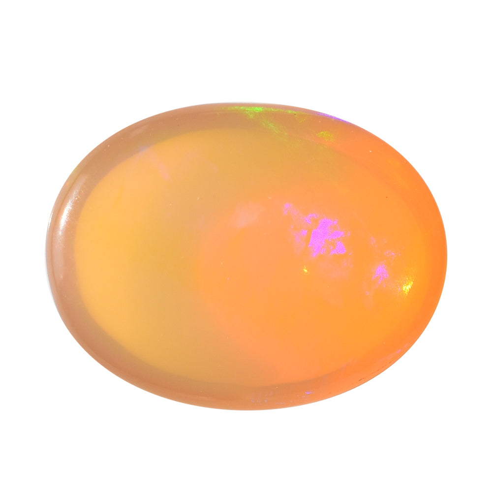 ETHIOPIAN OPAL PLAIN OVAL CAB 17.50X13.50 MM 8.55 Cts.