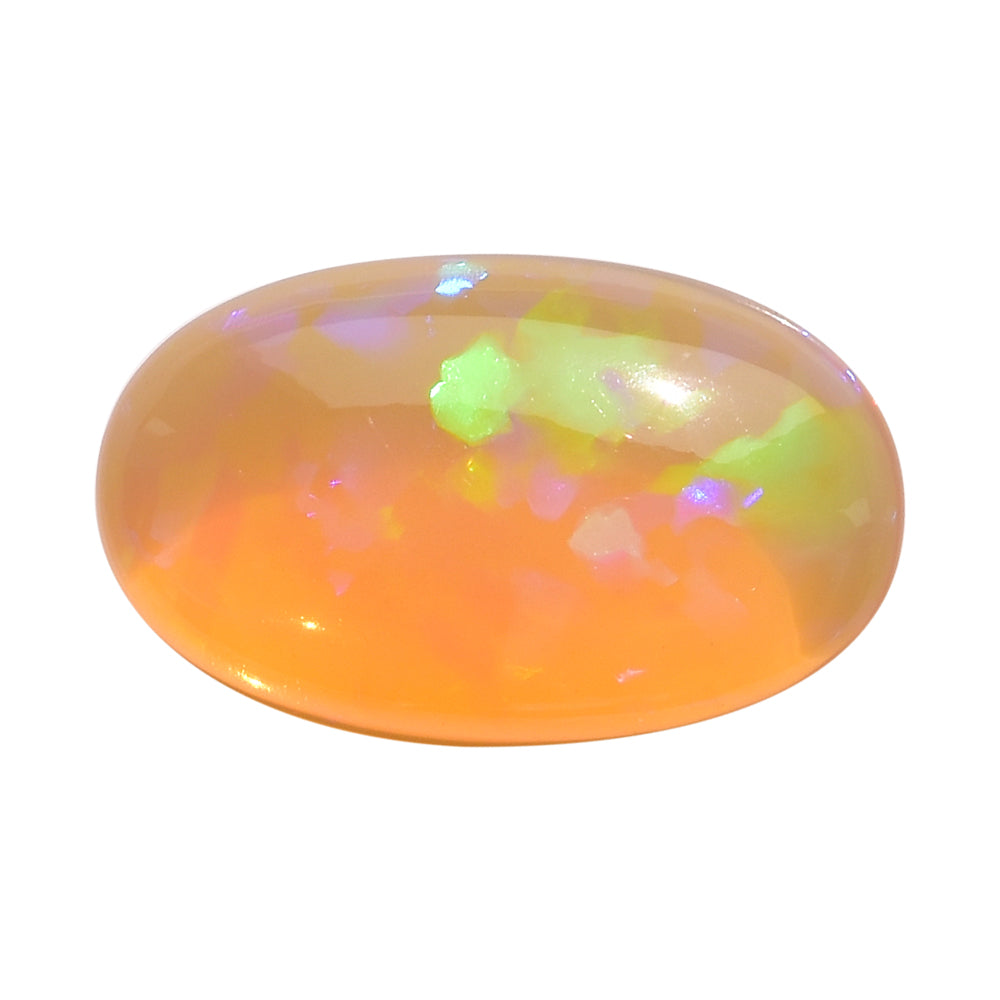 ETHIOPIAN OPAL PLAIN OVAL CAB 25.50X15.50 MM 13.70 Cts.