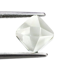 GREEN AMETHYST STAR CUT SQUARE CAB 8MM 3.00 Cts.