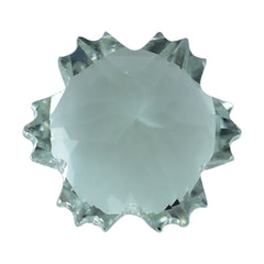 GREEN AMETHYST CUT SNOWFLAKE SHAPE (C-1) 8MM (THICKNESS:-6.00MM) 2.17 Cts.