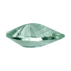 GREEN AMEHTYST CONCAVE BRIOLETTE PEAR (DES#14) 20X15MM 11.30 Cts.