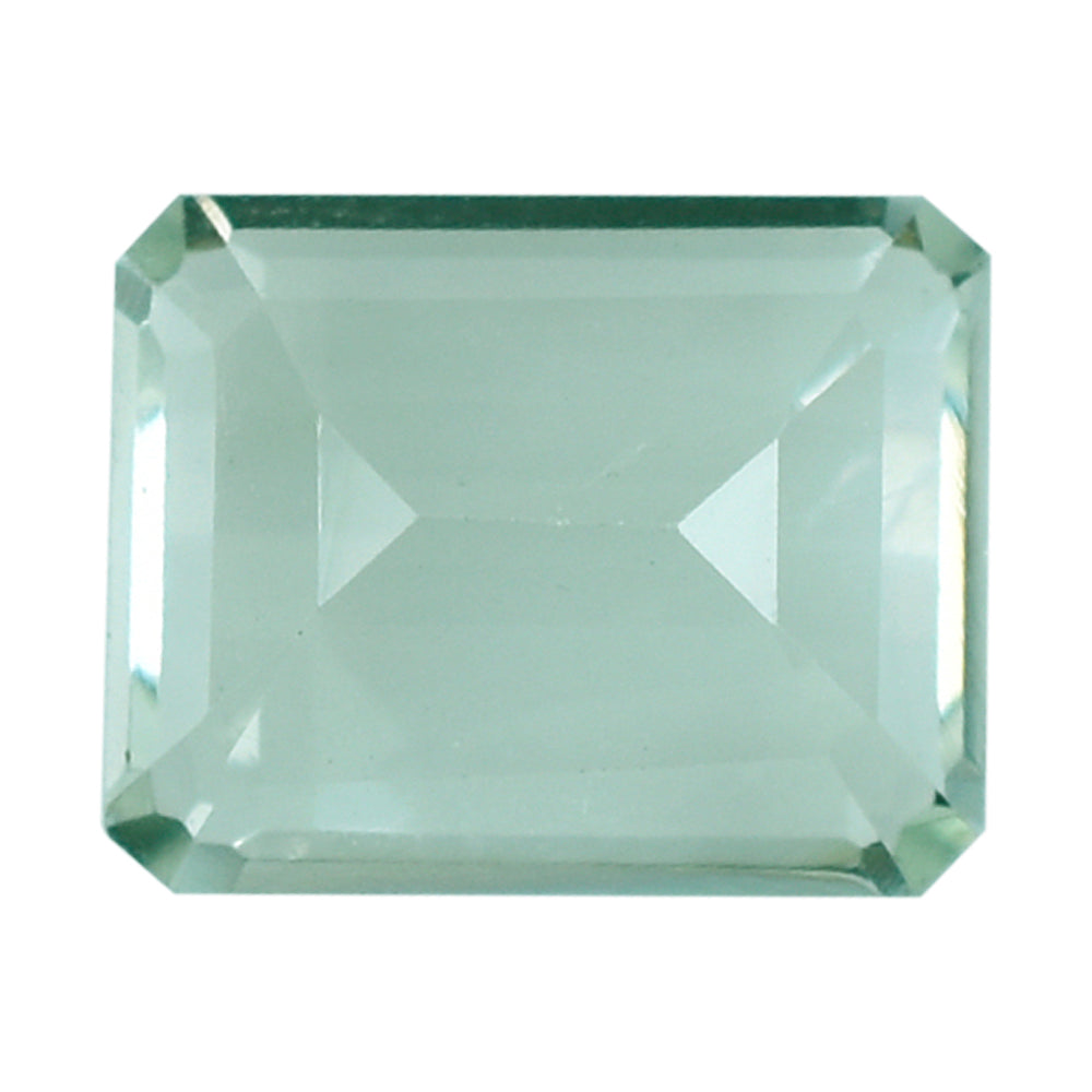GREEN AMEHTYST CUT OCTAGON 10X8MM 3.14 Cts.