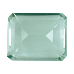 GREEN AMEHTYST CUT OCTAGON 10X8MM 3.14 Cts.